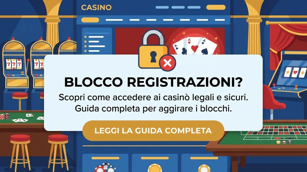 Registrazione con bonus